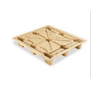 Four Way Block Pallet Compressed Chip Wood