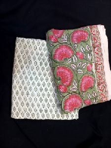 Hand Block Printed Cotton Fabric