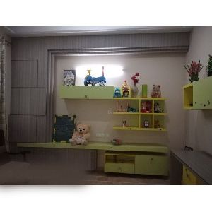 Plywood Showcase Shelf