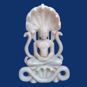 Marble Parshwanath Statue