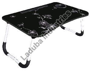 Black Flower Foldable Laptop Table