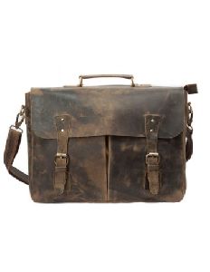 Buffalo Leather Laptop Bag