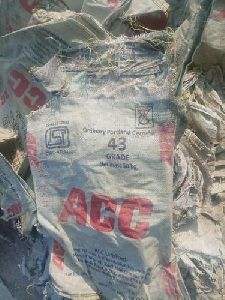 Used Empty Cement Bag