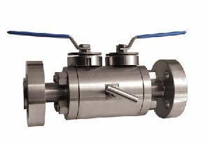 Double Block and Bleed Valves