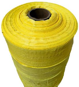 Yellow Polypropylene Woven Fabric
