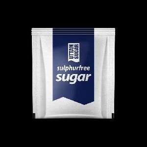 white sugar sachets