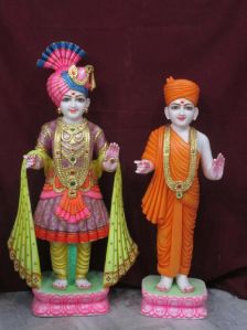 Marble Swaminarayan statue