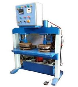 Semi Automatic Double Die Double Cylinder Paper Plate Making Machine