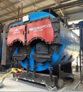 Wood & Coal Fired 2500 kg/hr Package Steam Boiler