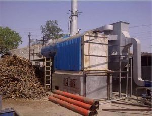 Wood Fired 1000 kg/hr Steam Boiler