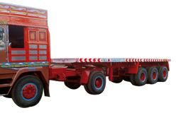 flatbed trailer