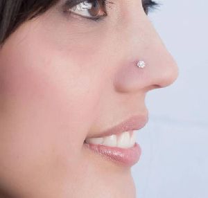 AD Stone Nose Pin