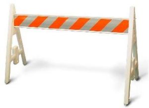 Traffic Barricade Stand