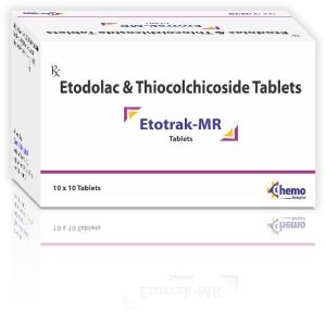 Etodolac & Thiocolchiside Tablets