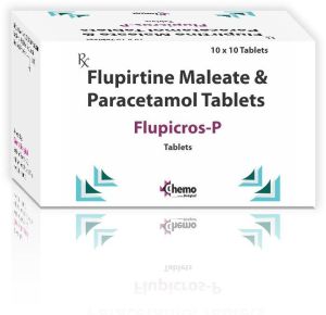 flupirtine maleate & Paracetamol Tablet