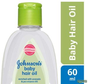 Johnsons Baby Hair Oil