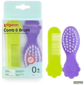 Pigeon Baby Comb and Brush