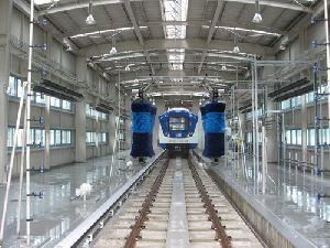 Automatic Coach Washing Plant .