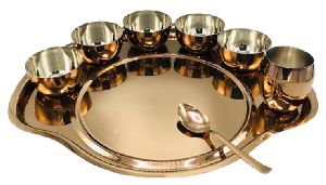 1204 Copper Dinner Set