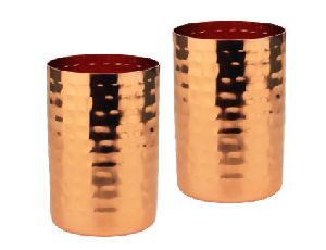 G-203 Copper Finish Glass Set