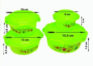 royal 4 pcs transparent hotpot set