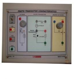 Photo Transistor Characteristics Apparatus