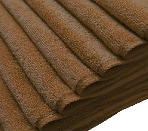 Brown Microfiber Cleaning Cloth