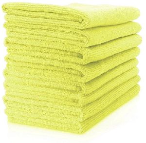 Green Microfiber Cleaning Cloth