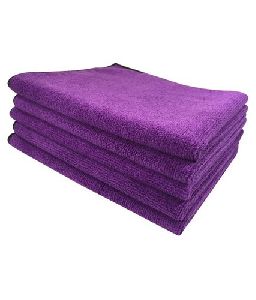 Purple Microfiber Cleaning Cloth