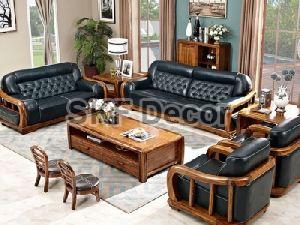 Wooden Sofa Set