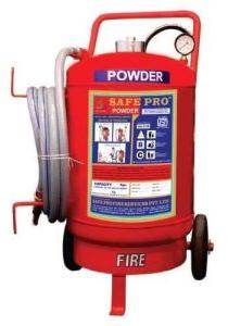 75KG TROLLEY MOUNT FIRE EXTINGUISHER