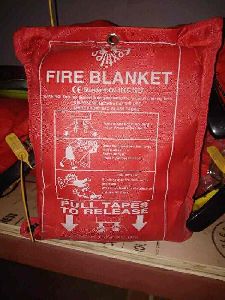 Red Fire Blanket