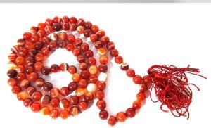 Carnelian Onyx Beads Mala