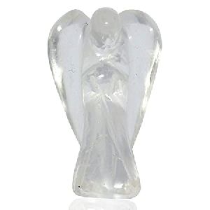 Clear Quartz Angel Statue