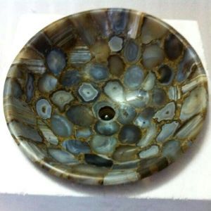 Agate Stone Wash Basin