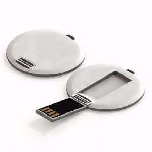 Plastic Round Pen Drive