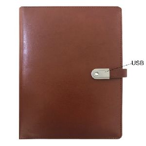 Diary Power Bank With Pendrive