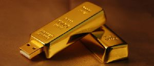 Metal Gold Bar USB Pen Drive