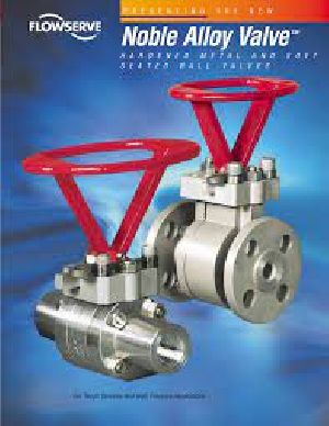 Flowserve Noble Alloy High Pressure Ball Valve