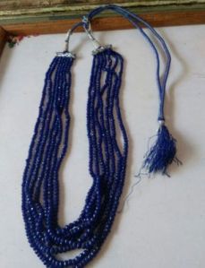 Blue Beads Mala