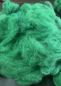 Recycled Eco Friendly Green Polyester Staple Fiber