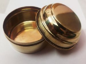 Brass Kumkum Box