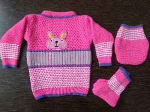 Baby Woolen Sweater Set