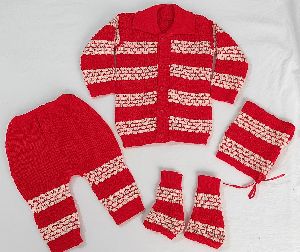 Baby Woolen Sweater Set