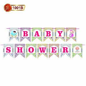 Paper Baby Shower Banner