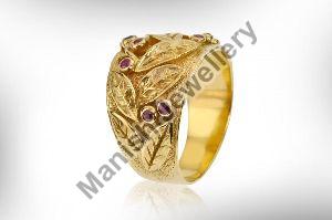 Handmade Ladies Gold Ring