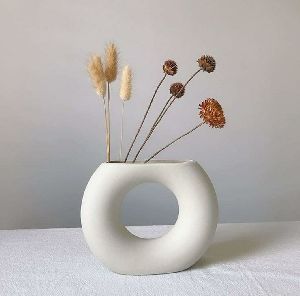 Ceramic Donut Vase