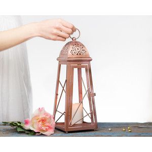 Iron home decor lantern