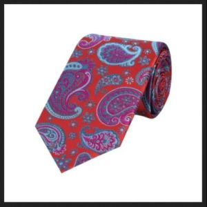 Printed Silk Tie