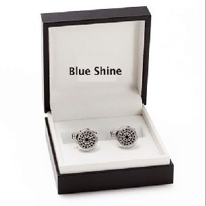 silver plated cufflinks